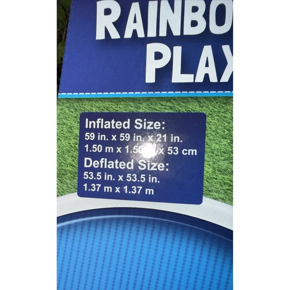 Brand New H20 Go Circle Rainbow Splash Kids Inflatable Play Pool Swimming‎ Pool